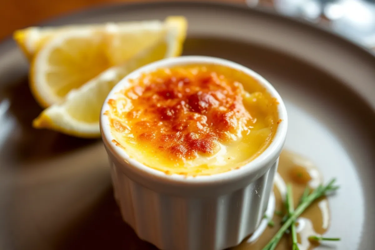 Crab Brulee Recipe