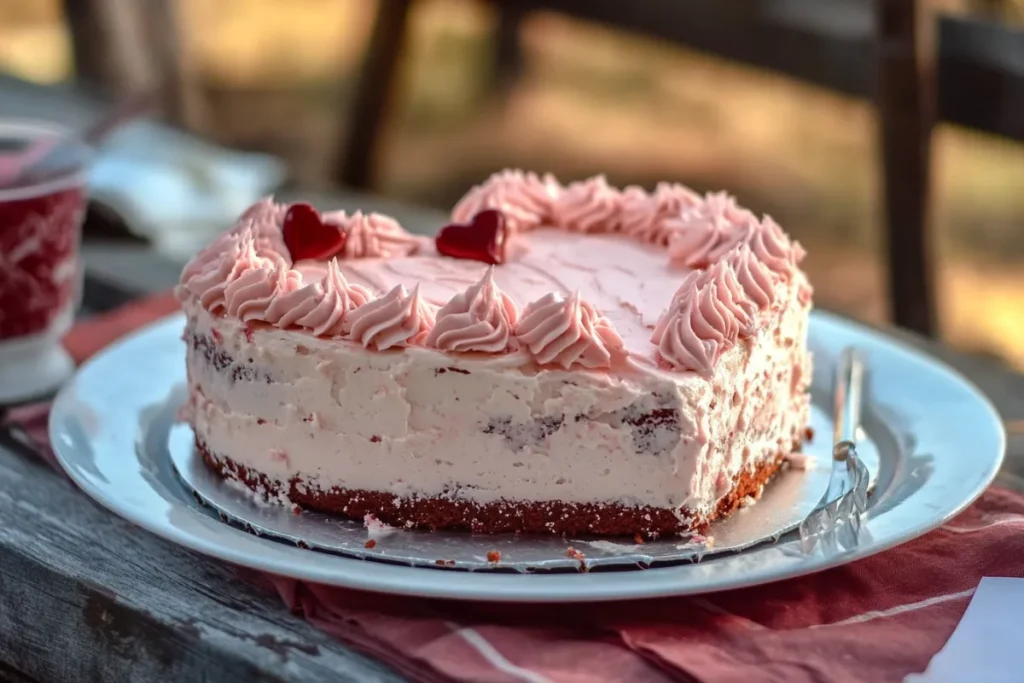 Heart Cake shaped