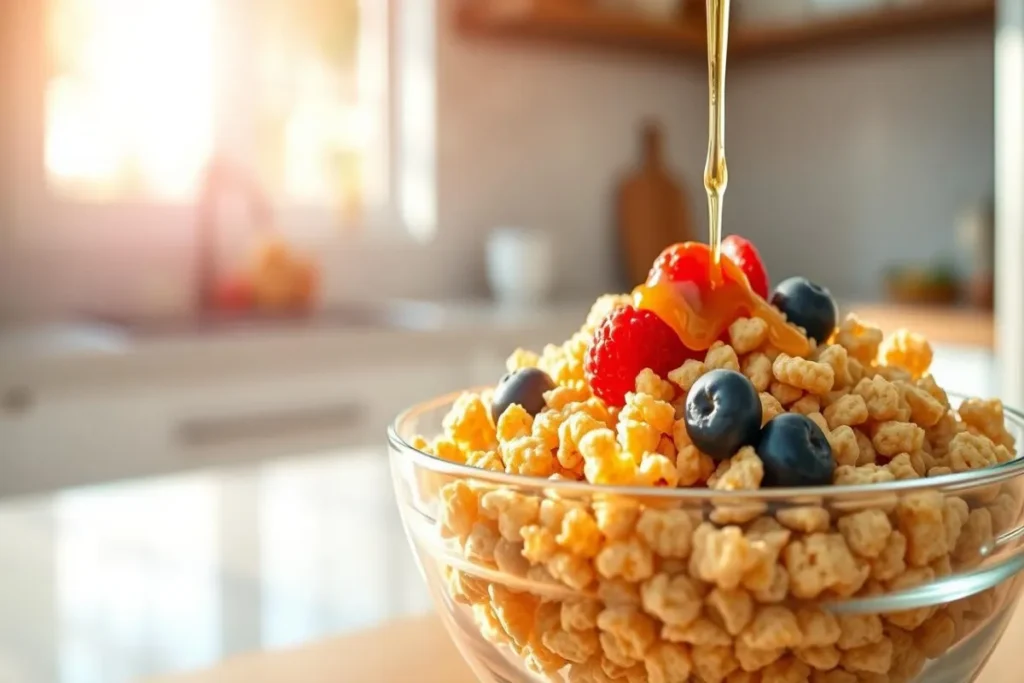 Rice Krispies cereal in a bowl