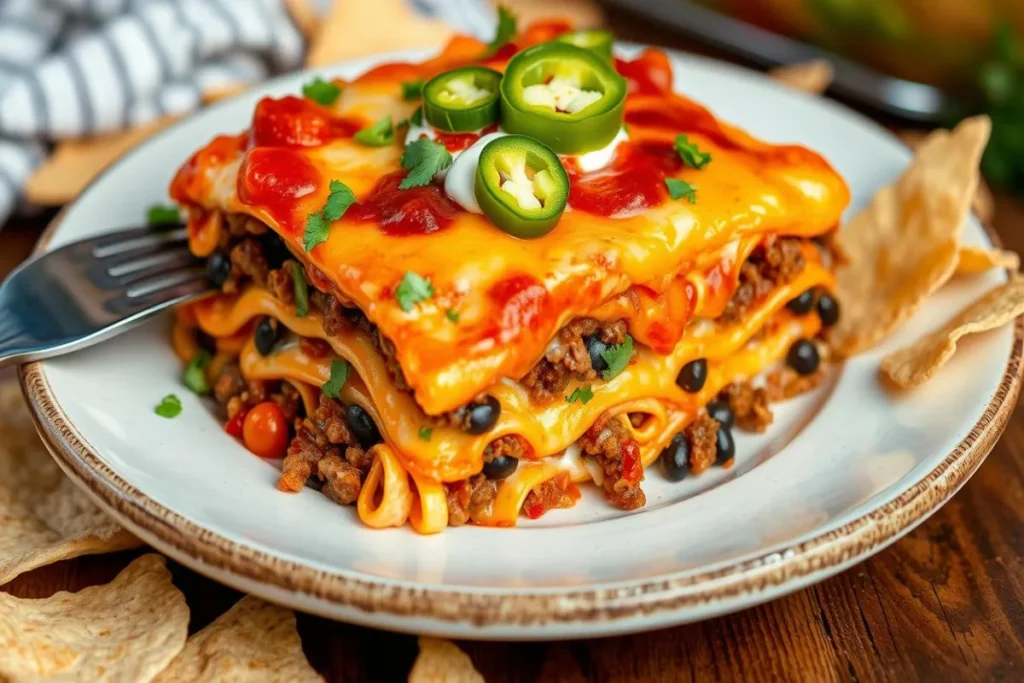 taco lasagna​