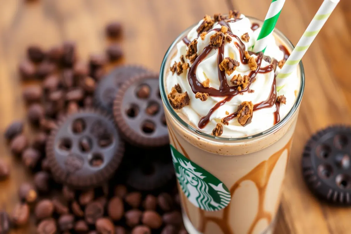 mocha cookie crumble frappuccino