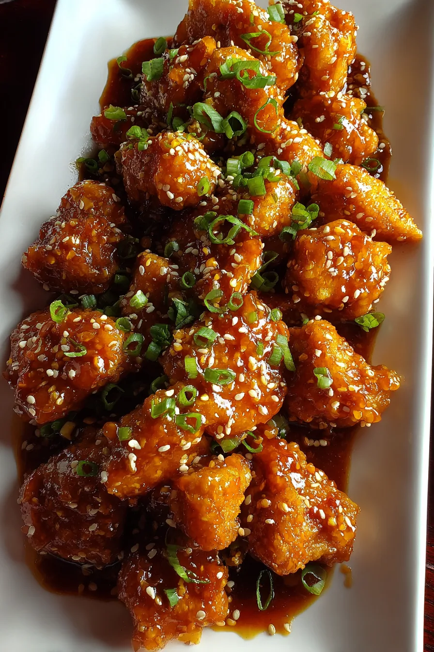 Chinese Orange Chicken Recipe