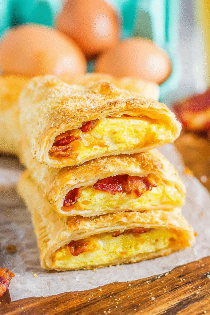 Homemade Breakfast Hot Pockets