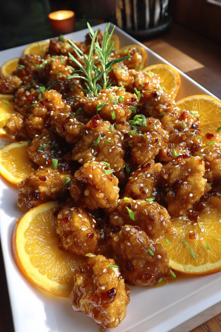 Homemade Orange Chicken