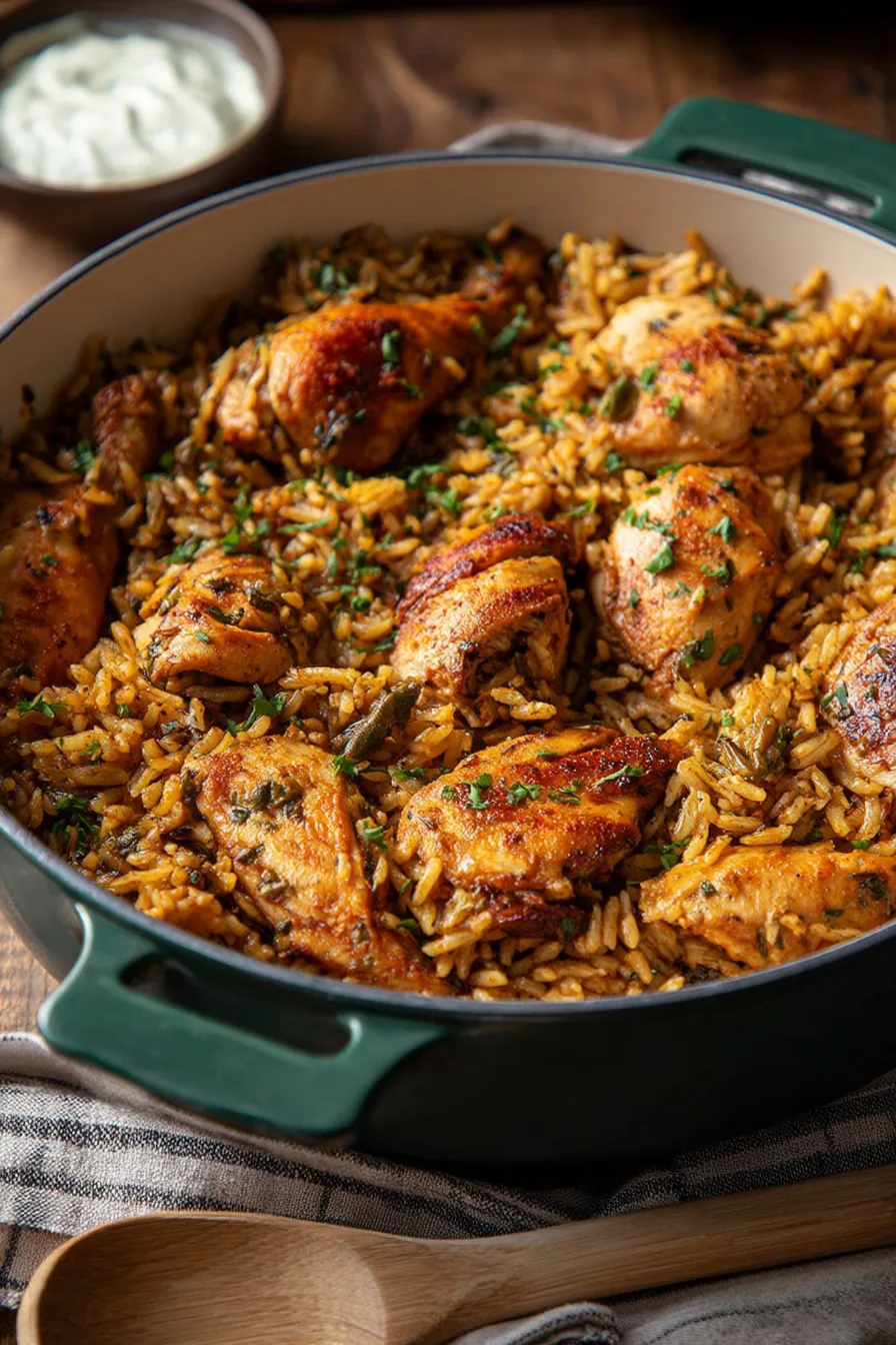 One Pot Shawarma Chicken and Rice – Ready in 30 Minutes!