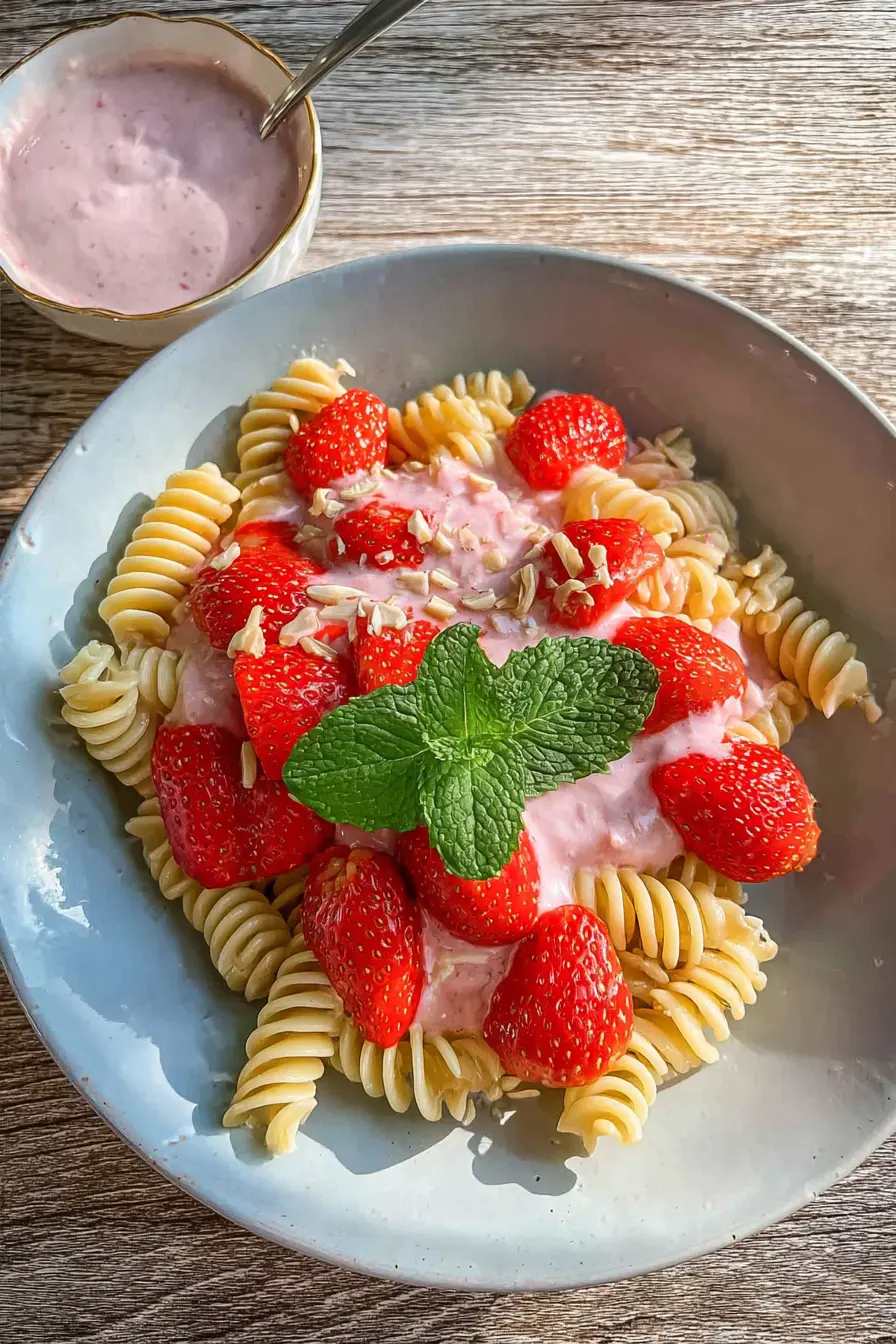 polish strawberry pasta recipe