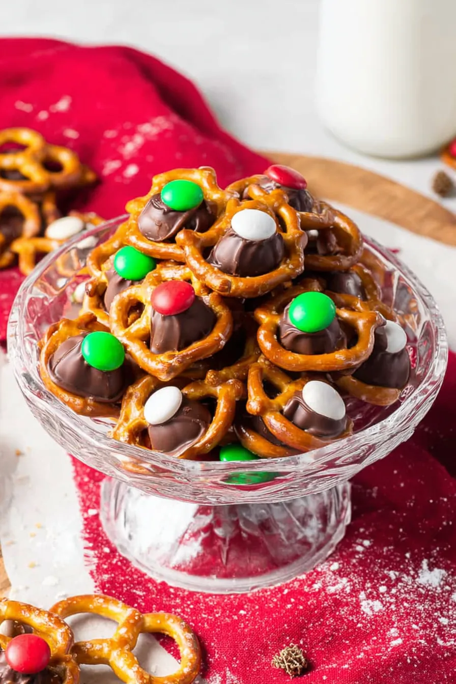 3-Ingredient Christmas Pretzels
