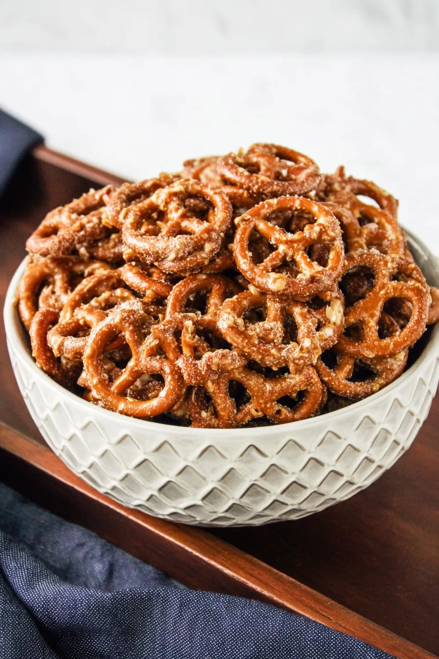 Butter Toffee Pretzels