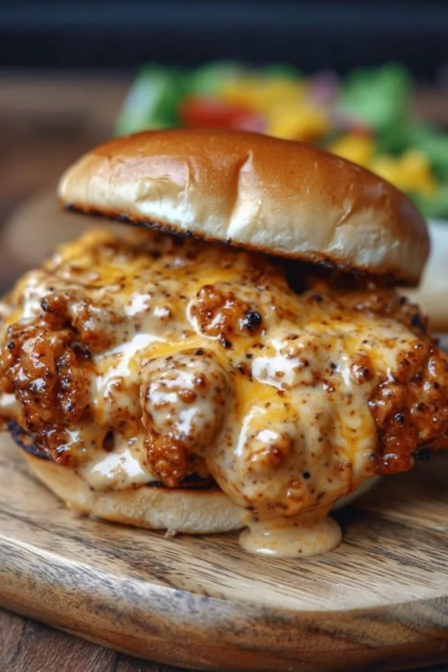 Cajun Chicken Sloppy Joes Recipe