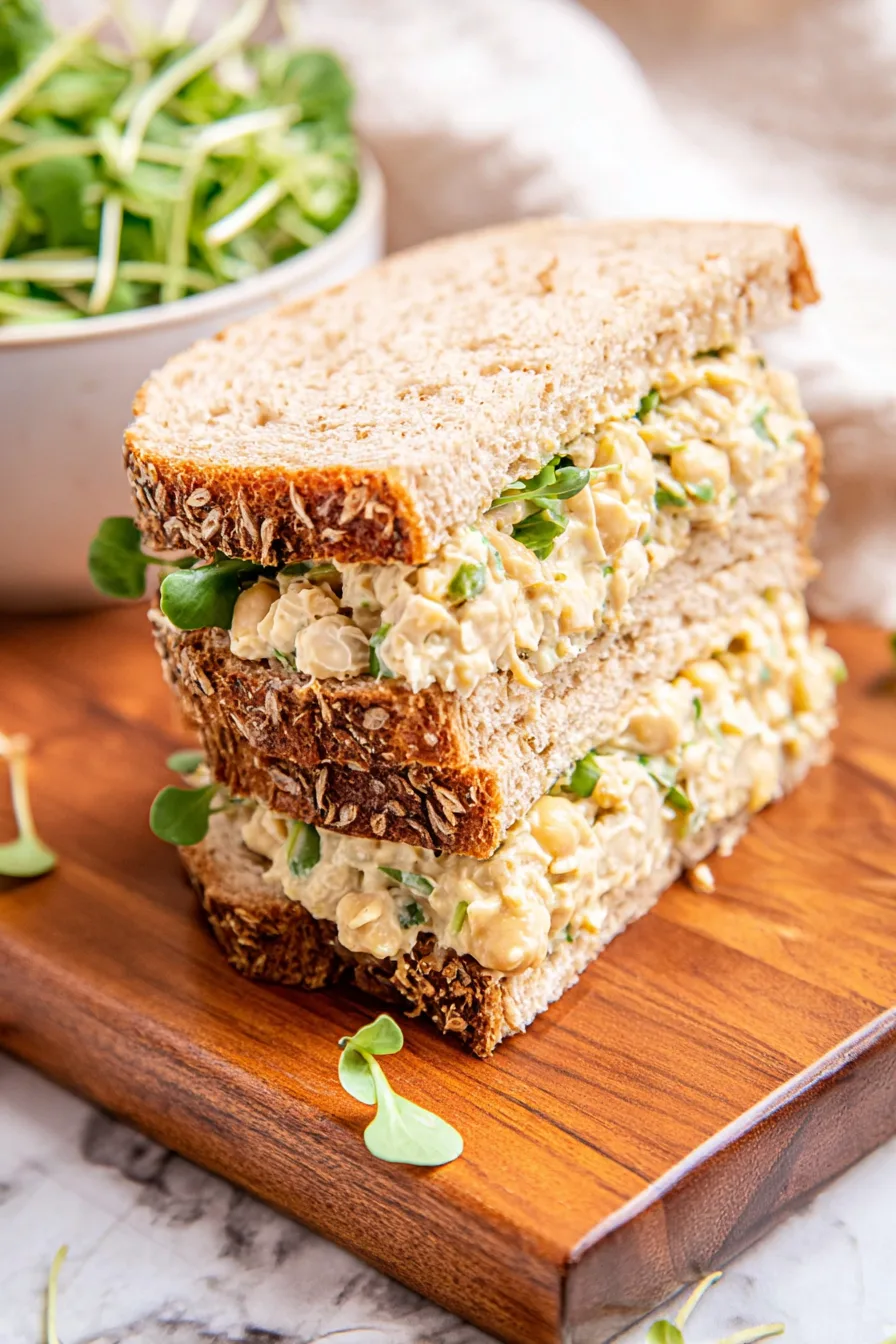 Chickpea Salad Sandwich