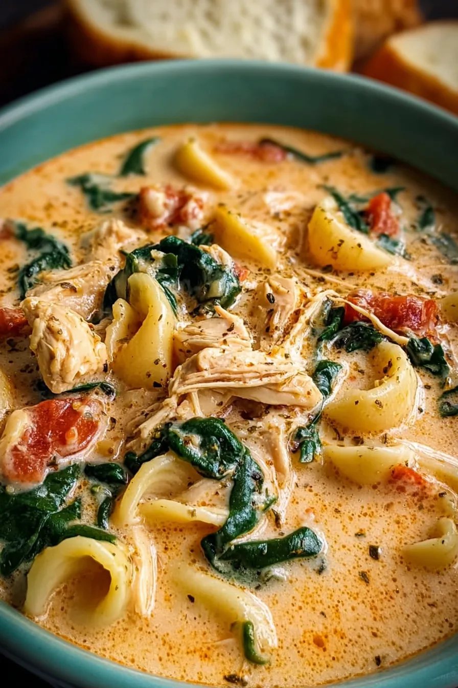 Creamy Tuscan Chicken Soup Recipe