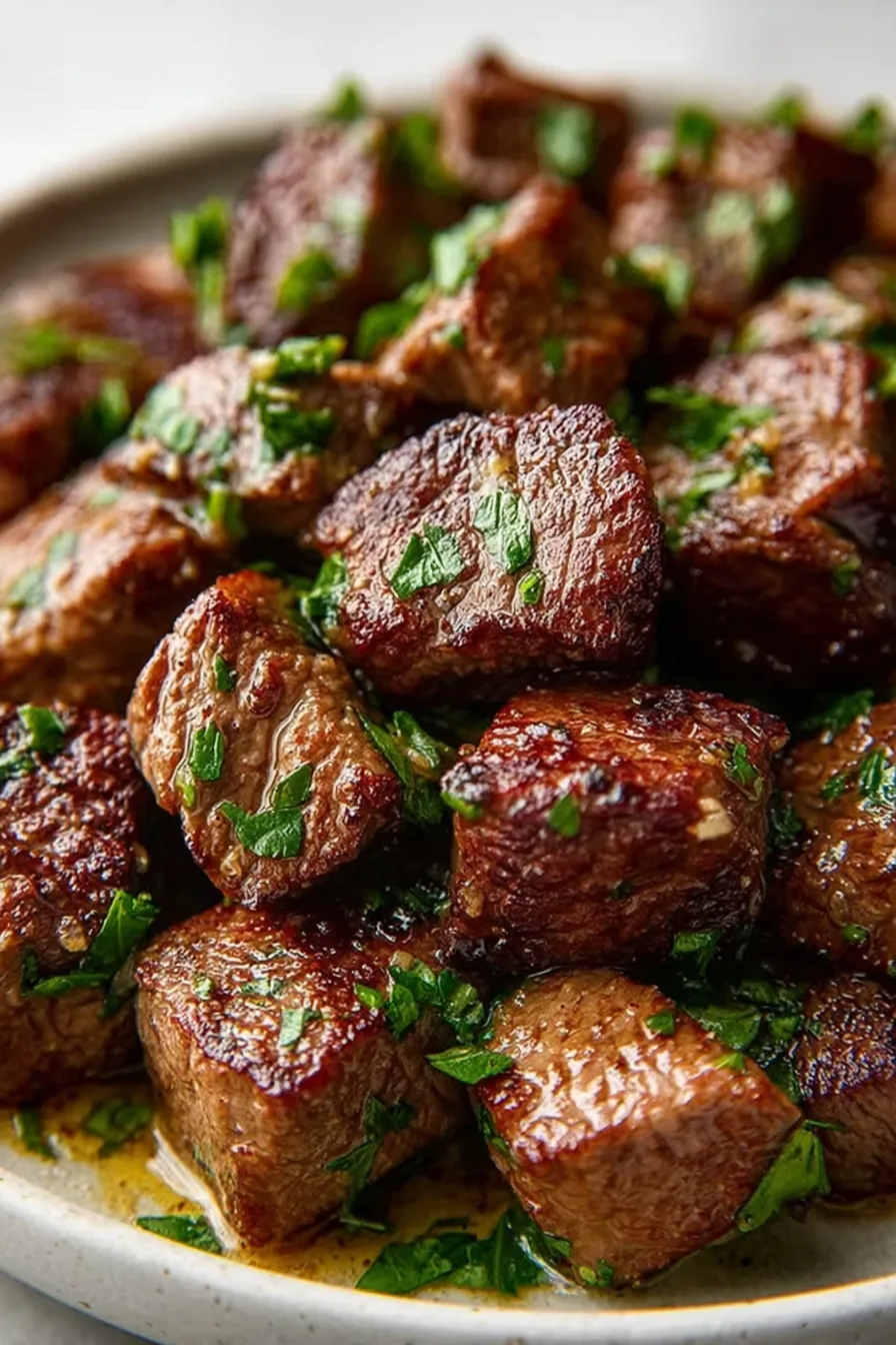 Garlic Butter Steak Bites