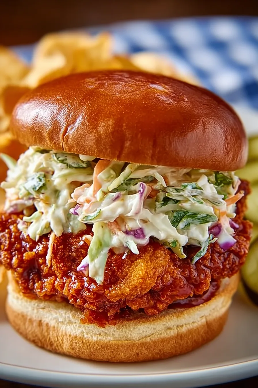 Hot Honey Chicken Sandwich