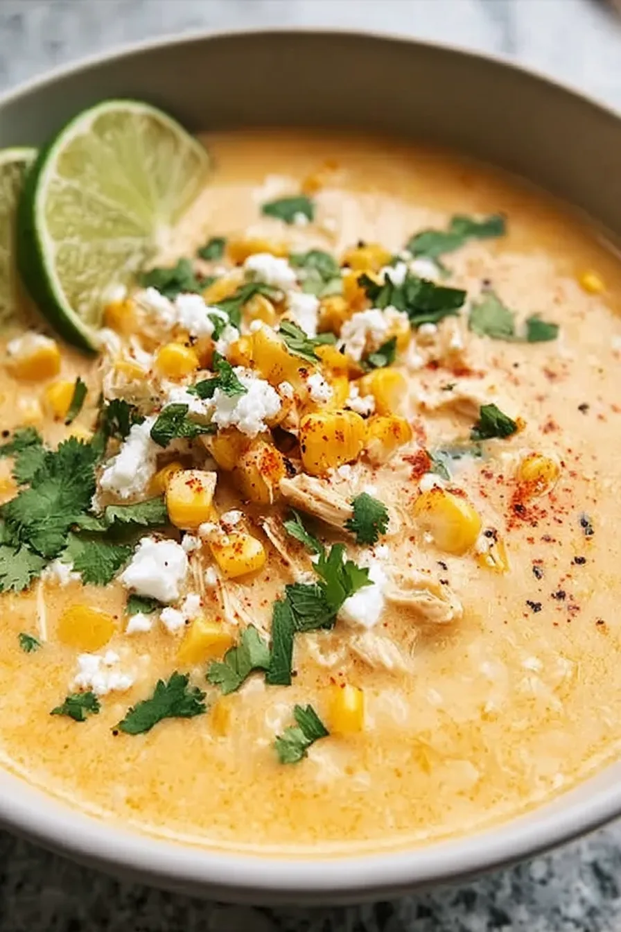 Mexican Street Corn Soup