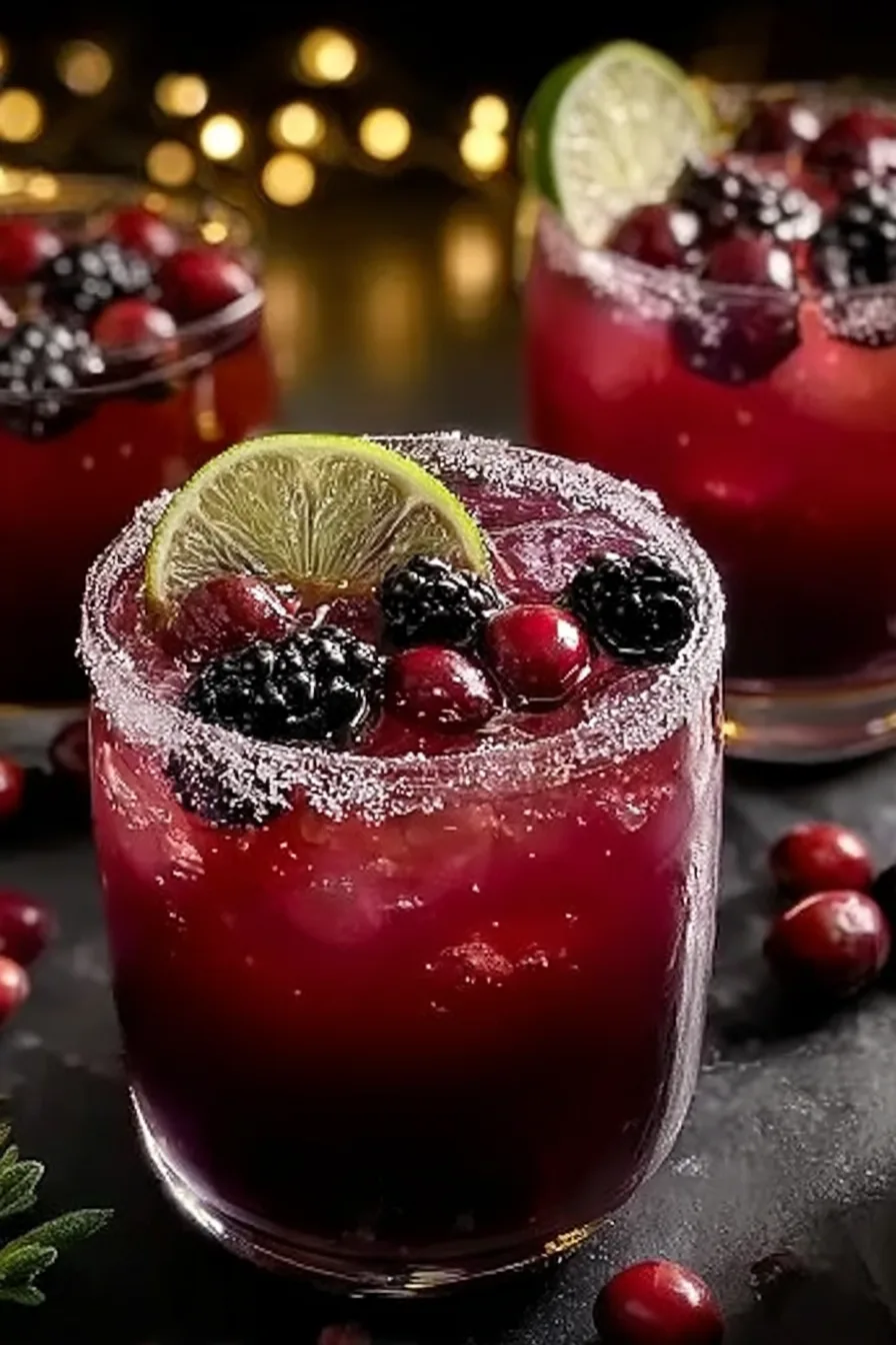 Midnight Frost Christmas Punch
