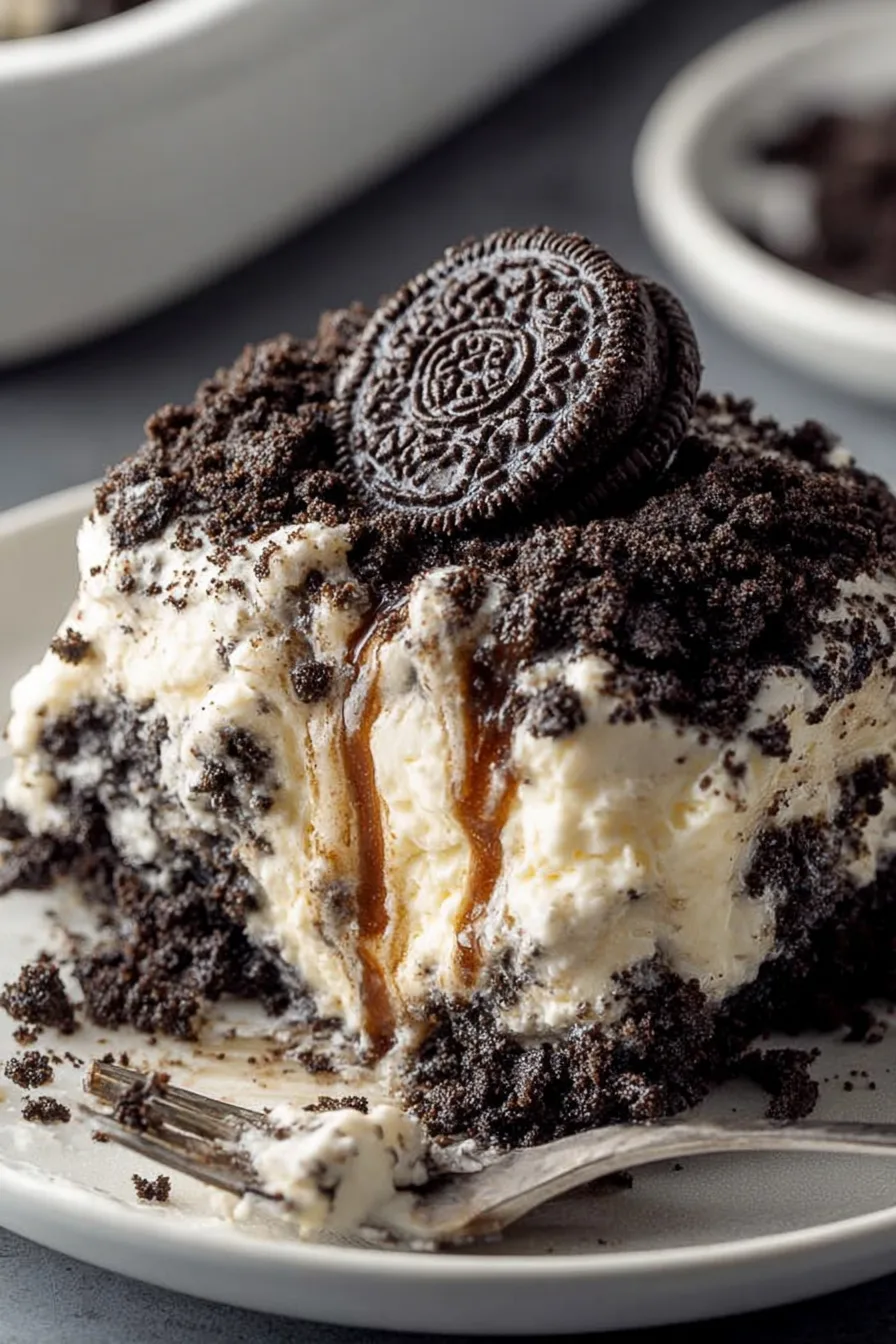No-Bake Oreo Dirt Cake