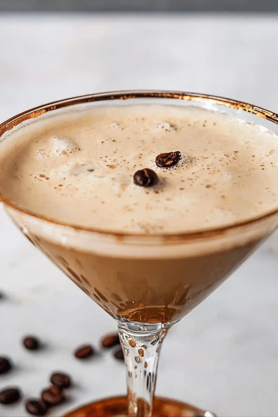 Non-Alcoholic Espresso Martini Mocktail