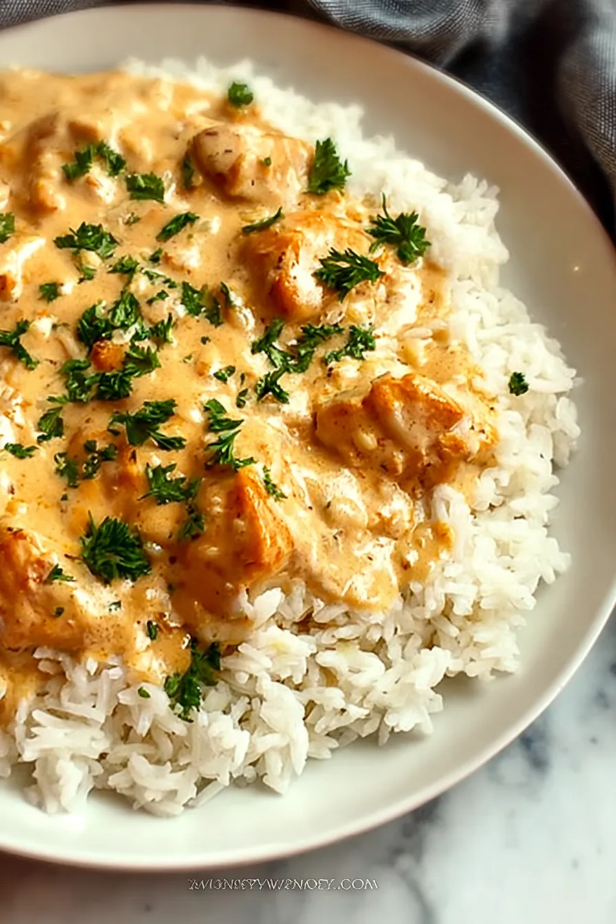 One-Pan Smothered Chicken and Rice