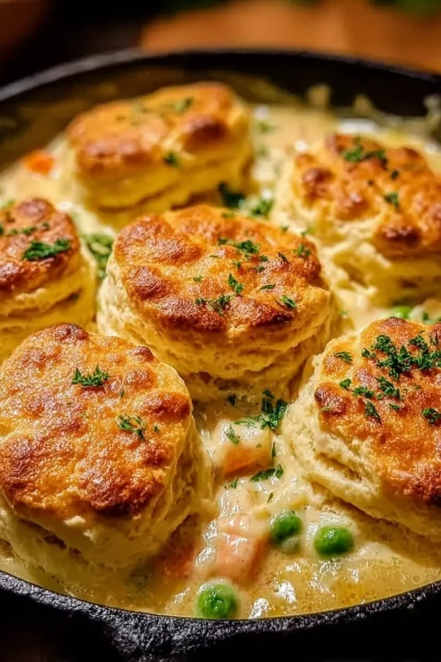 Red Lobster Biscuit Chicken Pot Pie