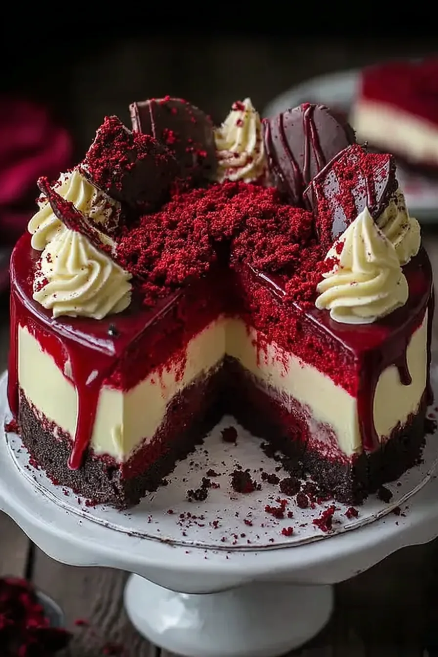 Red Velvet Cheesecake Recipe