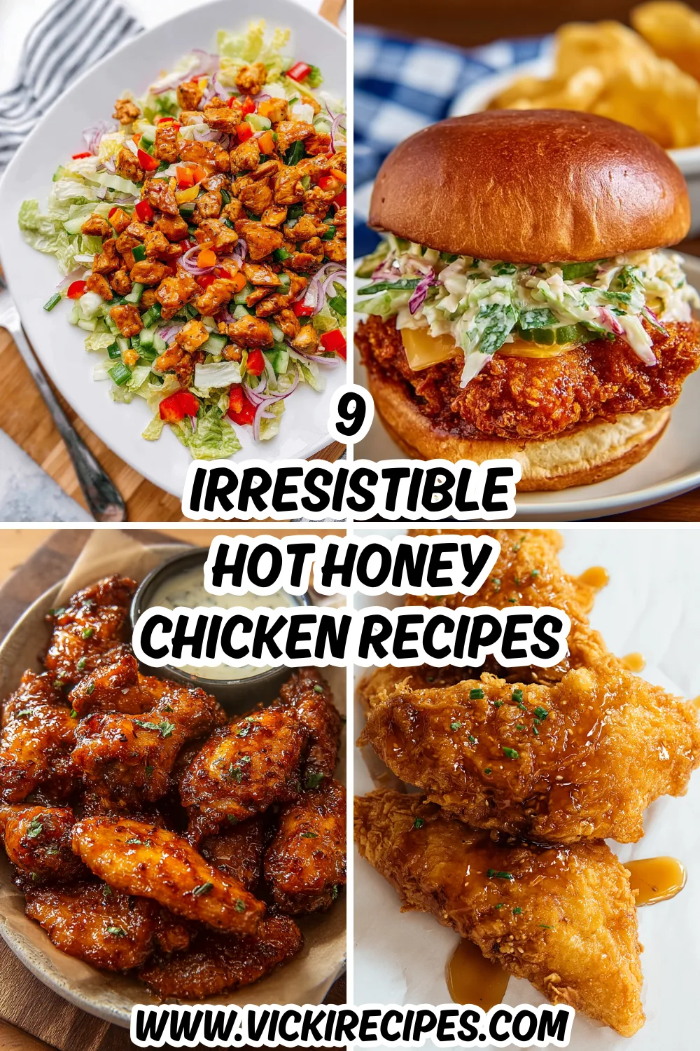 9 Irresistible Hot Honey Chicken Recipes – Sweet, Spicy, Crispy