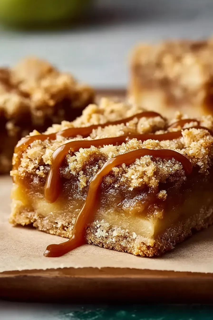 Apple Pie Snickerdoodle Bars Recipe