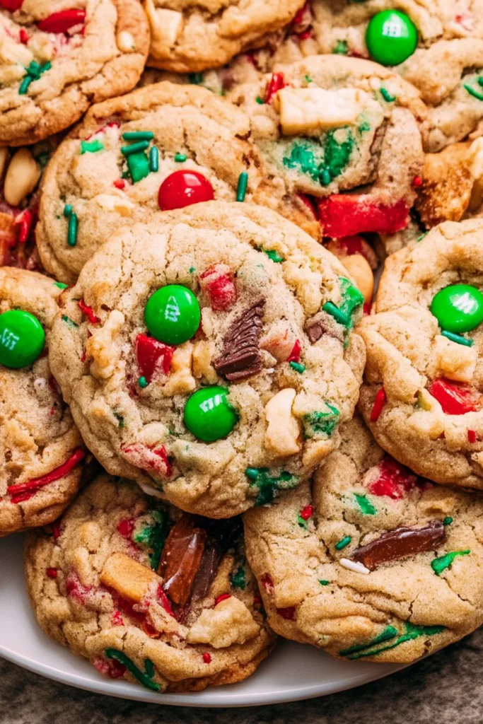 Christmas Kitchen Sink Cookies