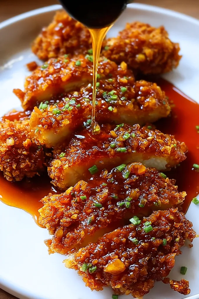 Classic Sweet and Spicy Hot Honey Chicken