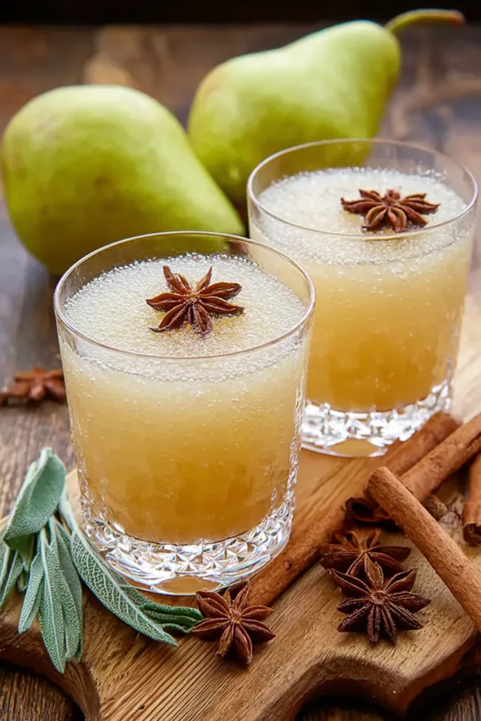 Vanilla Pear Bliss Mocktail